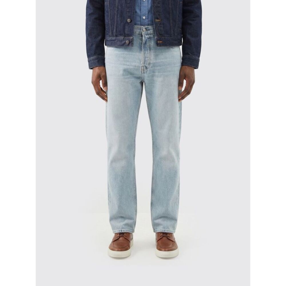 Haikure Men Cotton Denim Straight Jeans Haikure